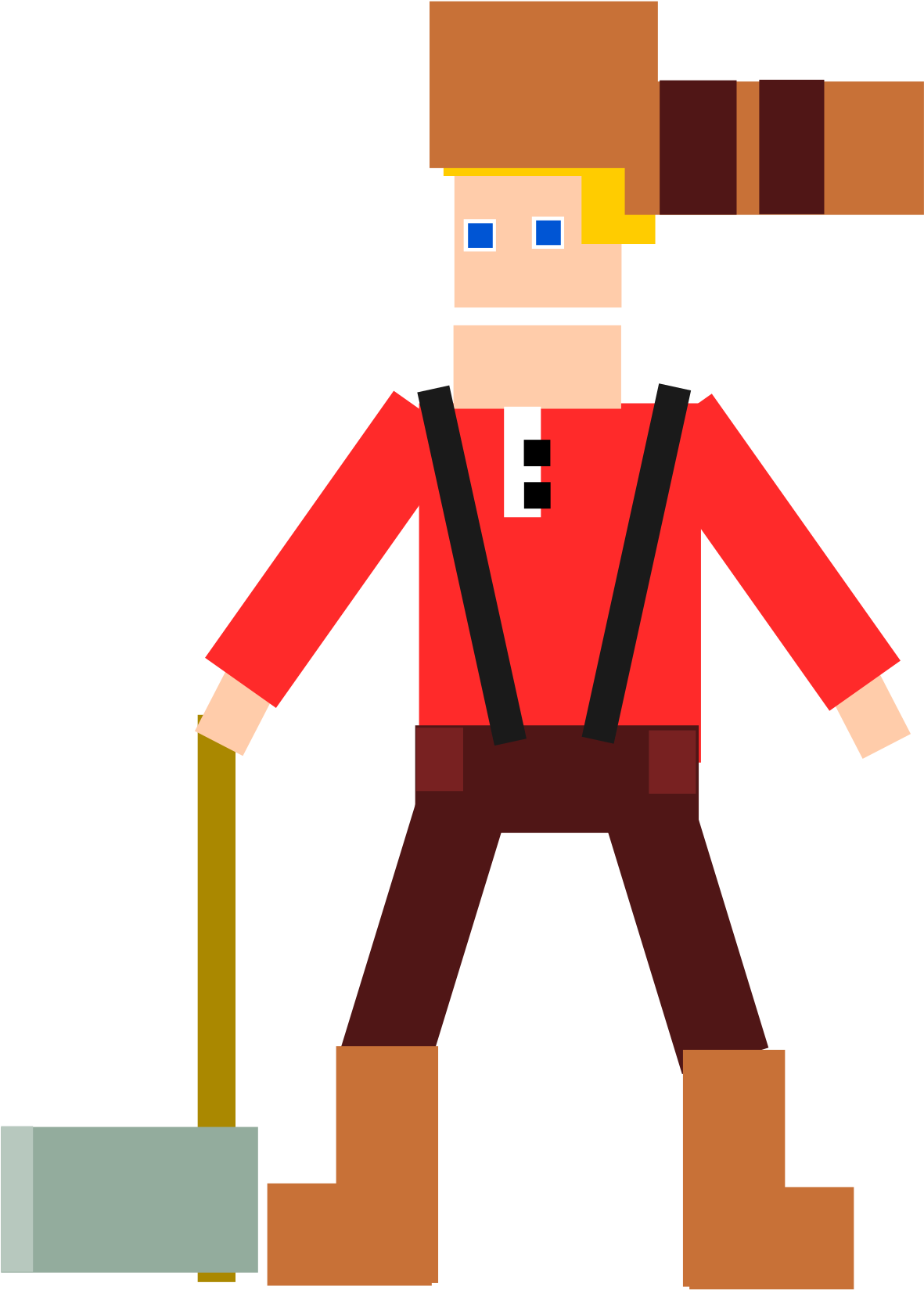 Big Image - Lumberjack Png Clipart (1697x2400), Png Download