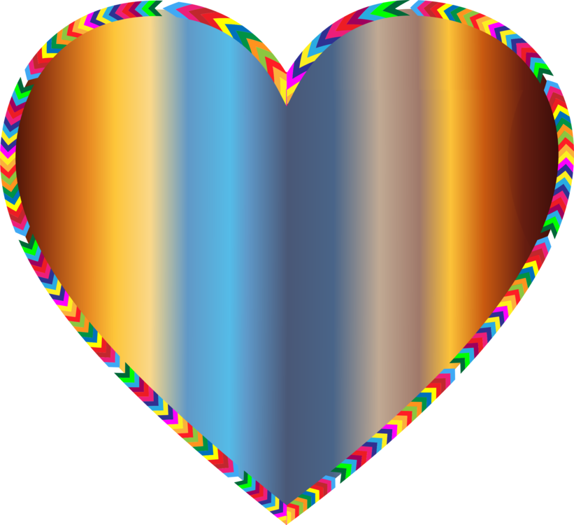 All Photo Png Clipart - Different Colors Heart Clipart Transparent Png (821x750), Png Download