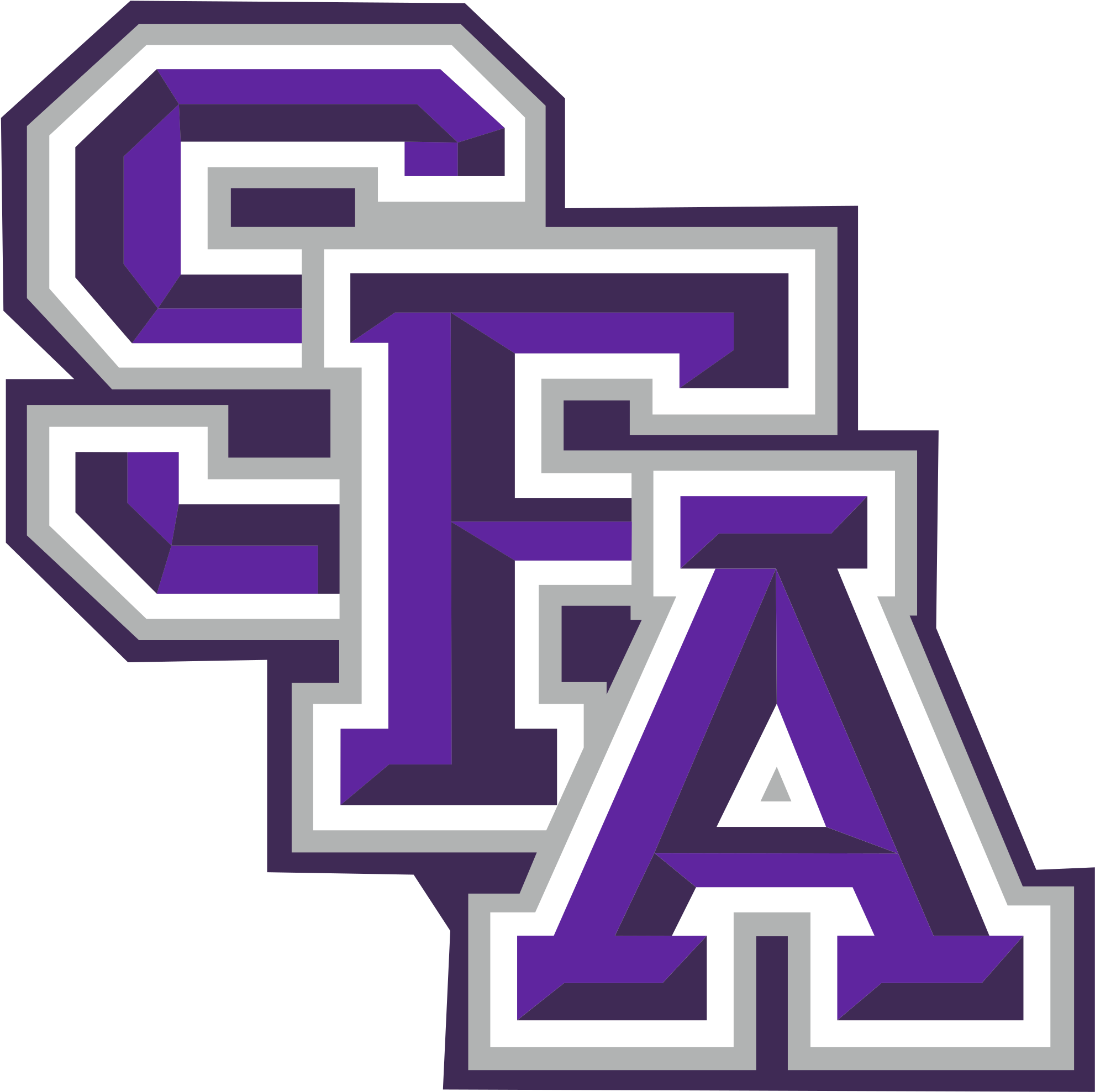 Lumberjack Clipart Svg - Stephen F Austin Logo - Png Download (2000x2000), Png Download