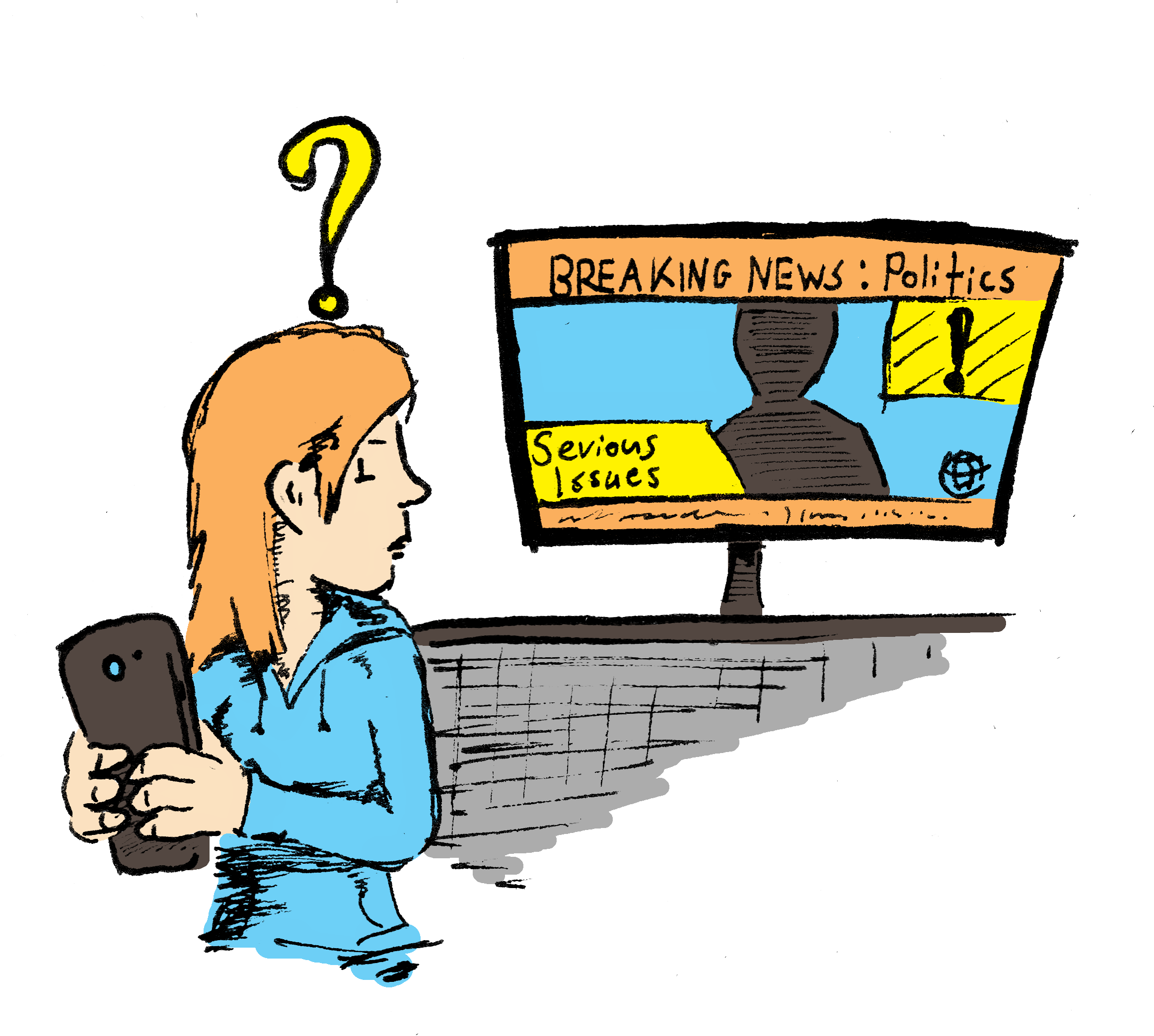 Time For Students To Increase Political Awareness Clipart (2336x2103), Png Download