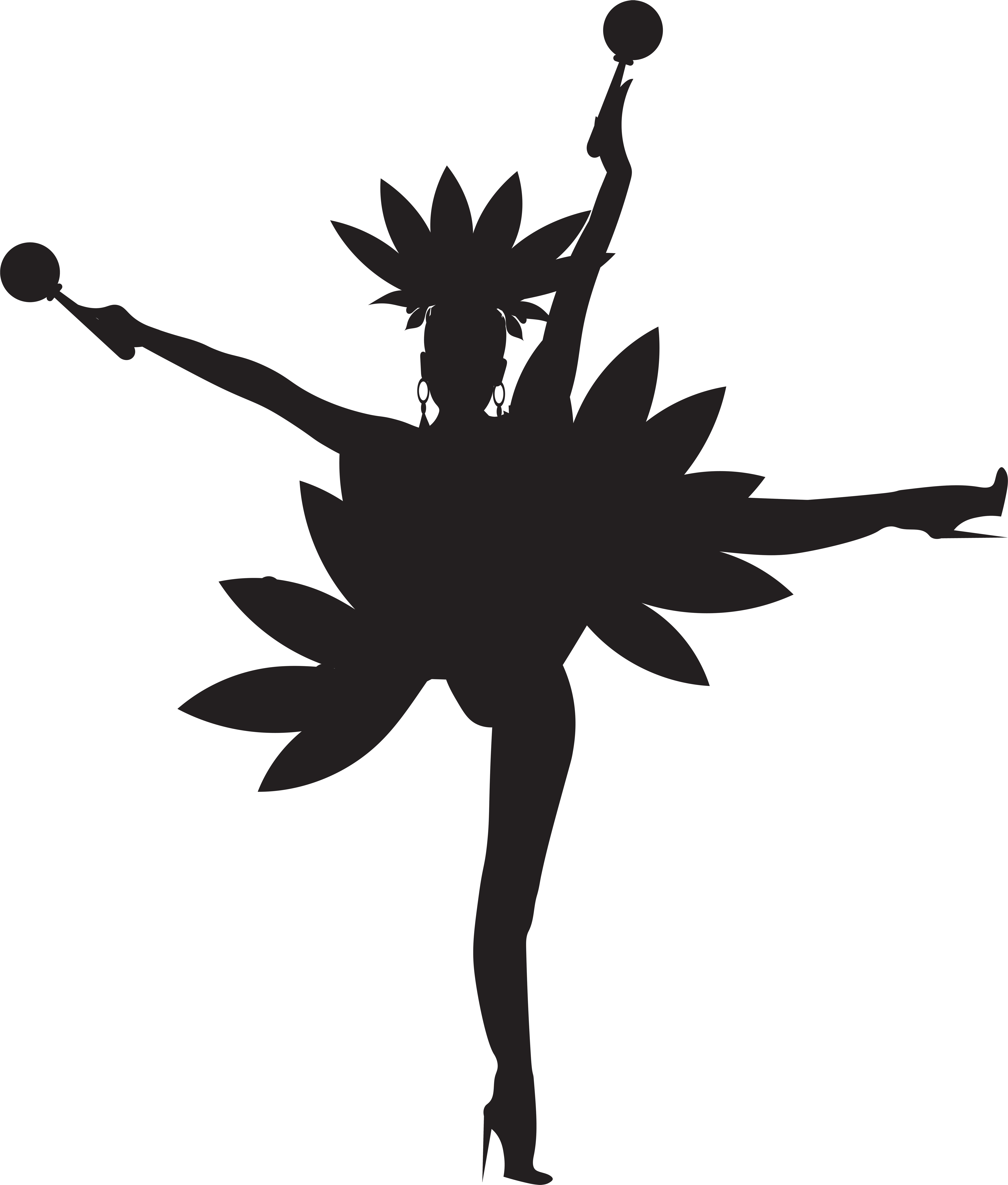 Dance Clipart Symbol - Png Download (6787x8000), Png Download