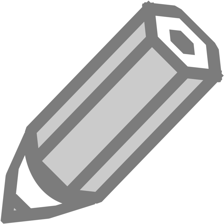 Colored Pencil Computer Icons Drawing Pen & Pencil - Lapiz Gris Clipart (750x750), Png Download