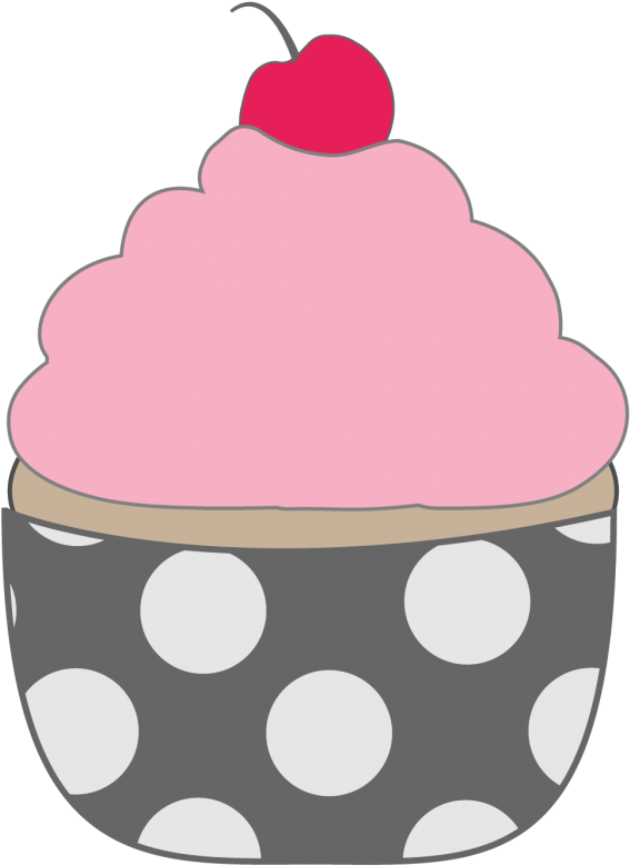 Medium Size Of Cupcake Clipart Free Birthday Cupcake - Chocolate Cupcakes - Png Download (615x820), Png Download