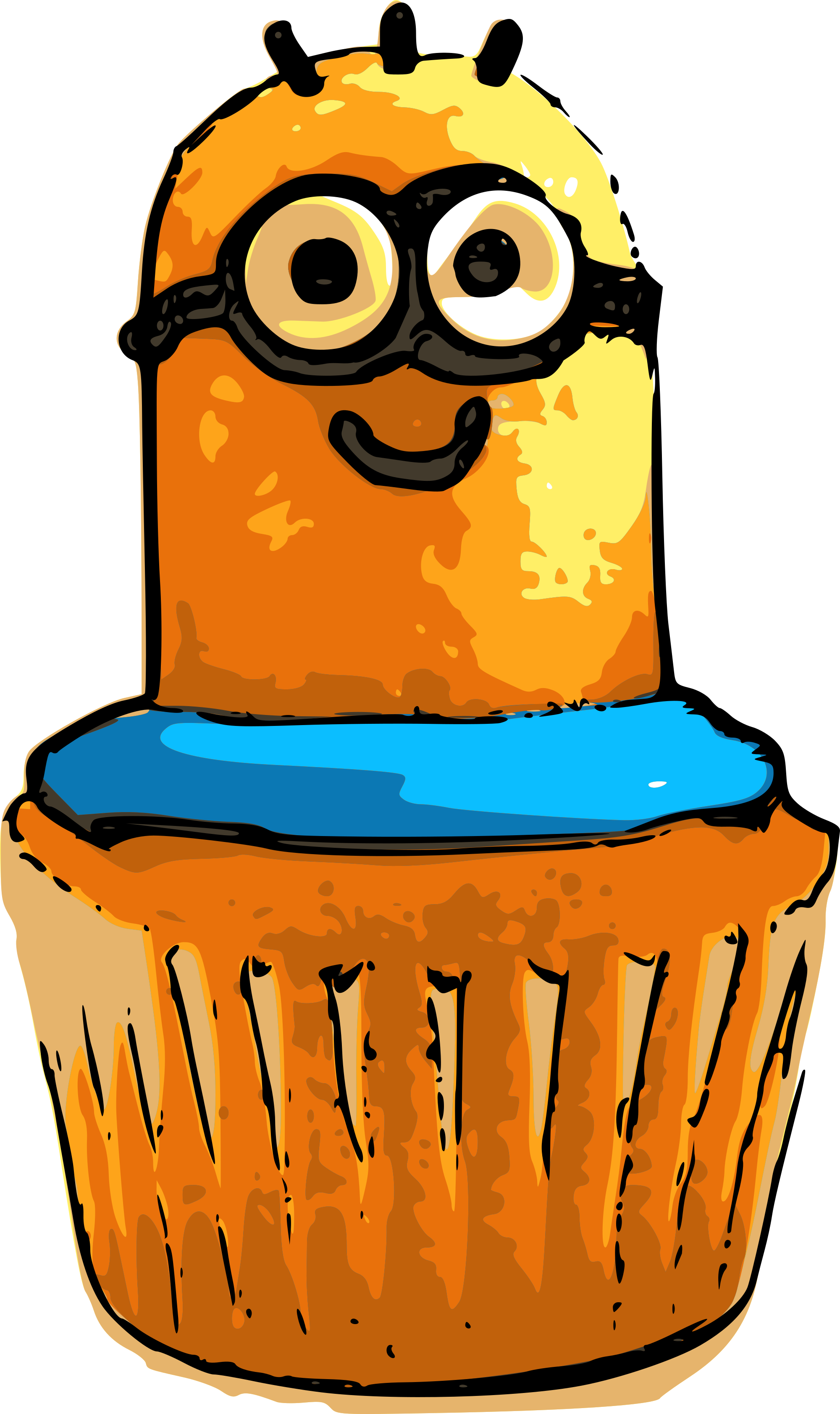 18 - Minions Clipart (2000x3364), Png Download