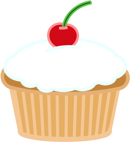 Cherry Cupcake By Quick-stop On Clipart Library - Clip Art - Png Download (600x664), Png Download