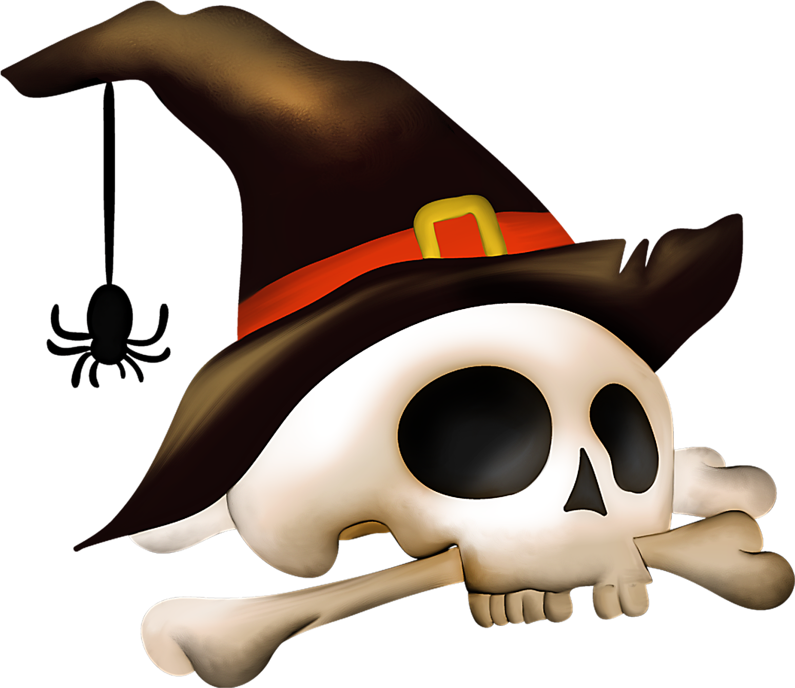 Clipart Hat Halloween - Halloween Images Png Transparent Png (1600x1391), Png Download
