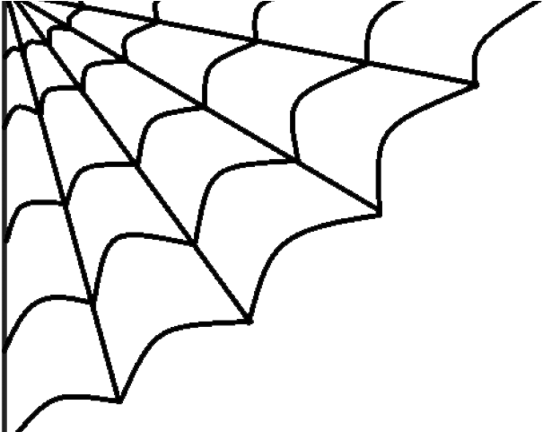 Spider Clipart Top - Halloween Spider Web Clipart - Png Download (640x480), Png Download