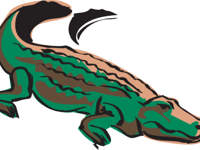 Crocodile Clipart Clip Art - Crocodilo Png Transparent Png (640x480), Png Download