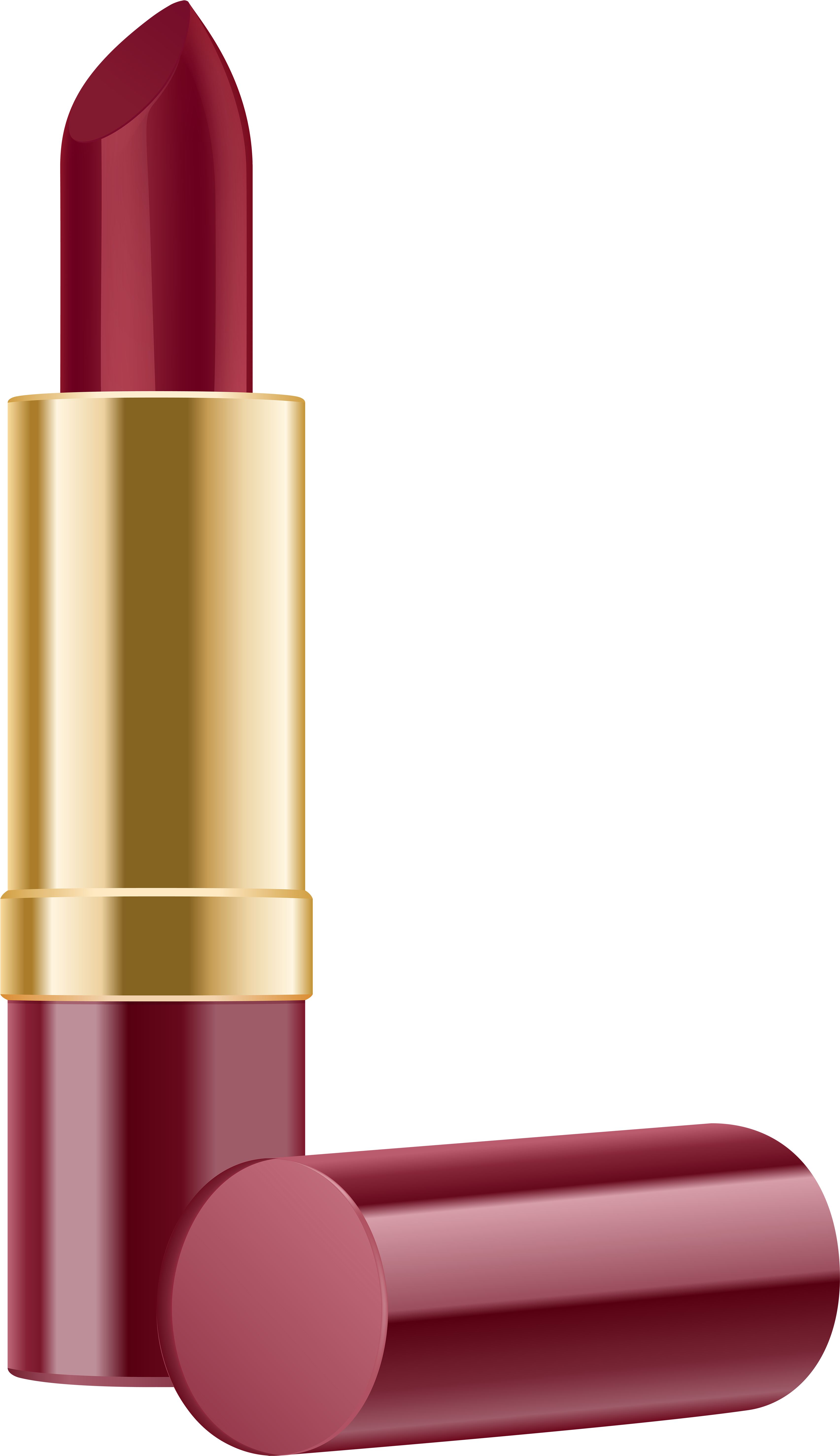 Red - Lipstick Clipart (3460x6000), Png Download