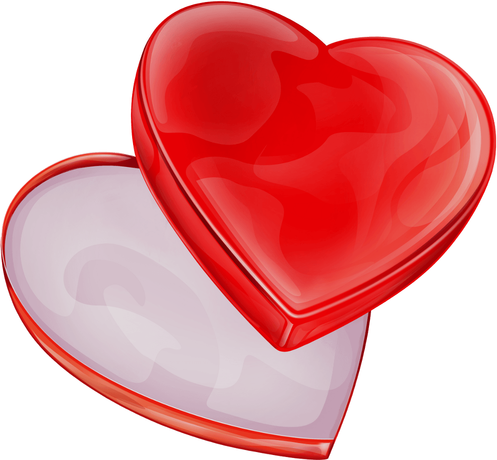 Heart Box Png Clipart Transparent Png (1025x955), Png Download
