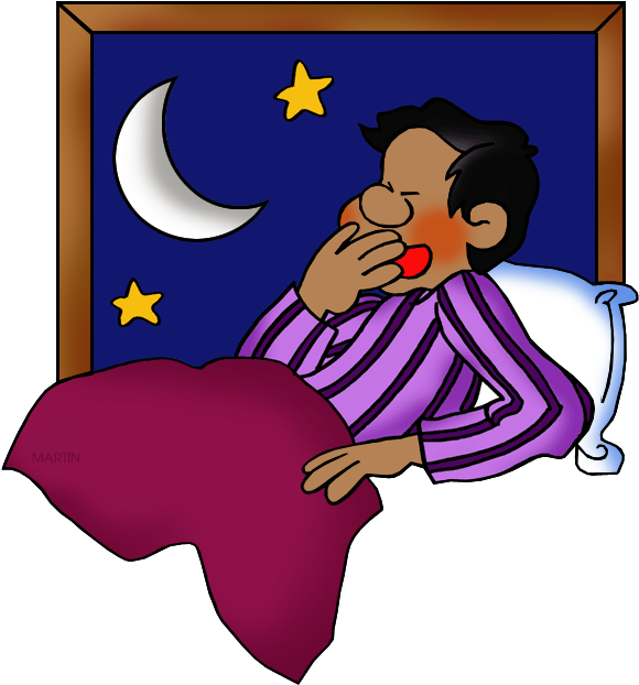 Yawn - Phillip Martin Clipart Sleep - Png Download (598x648), Png Download