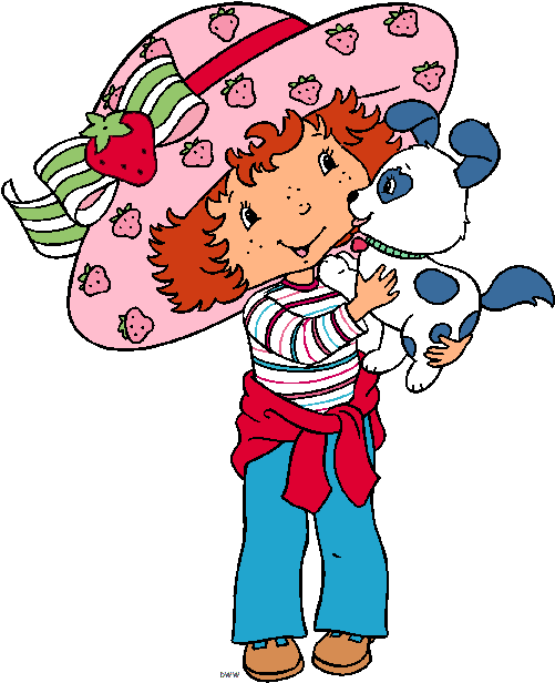 Original My Little Pony Characters Names Download - Strawberry Shortcake Clipart - Png Download (501x616), Png Download