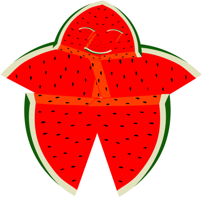 Strawberry Watermelon Computer Icons Cucurbits - Watermelon Clipart (750x750), Png Download