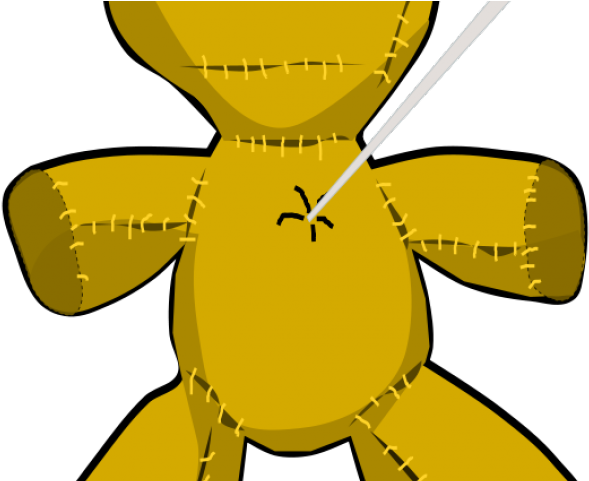 Doll Clipart Dall - Clipart Voodoo Doll Pink - Png Download (640x480), Png Download