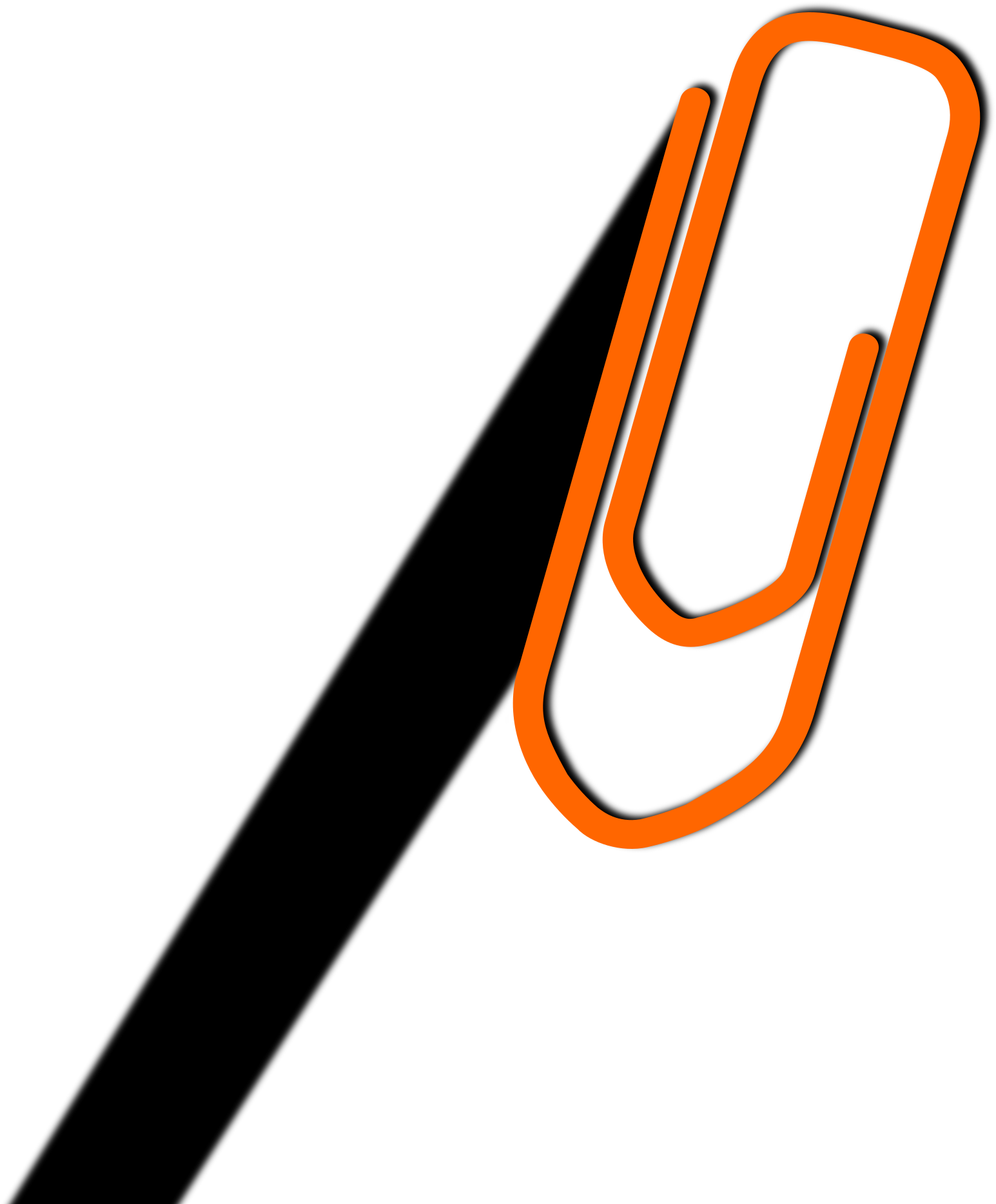 Paper Clip Office Pin Logo - Paper Clip - Png Download (750x750), Png Download