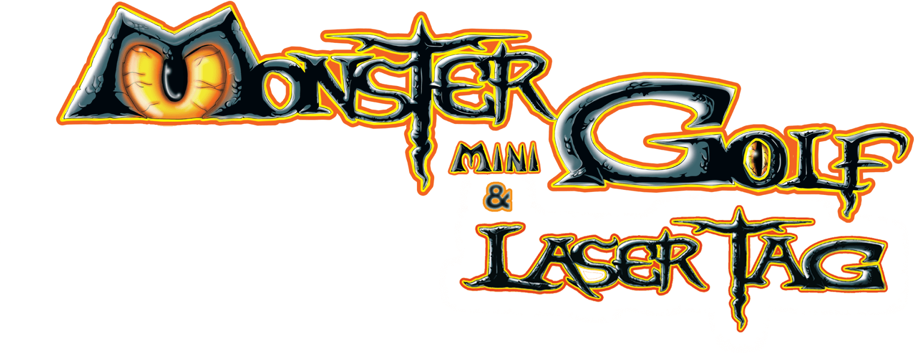 Monster Mini Golf Round Rock Clipart (2000x813), Png Download