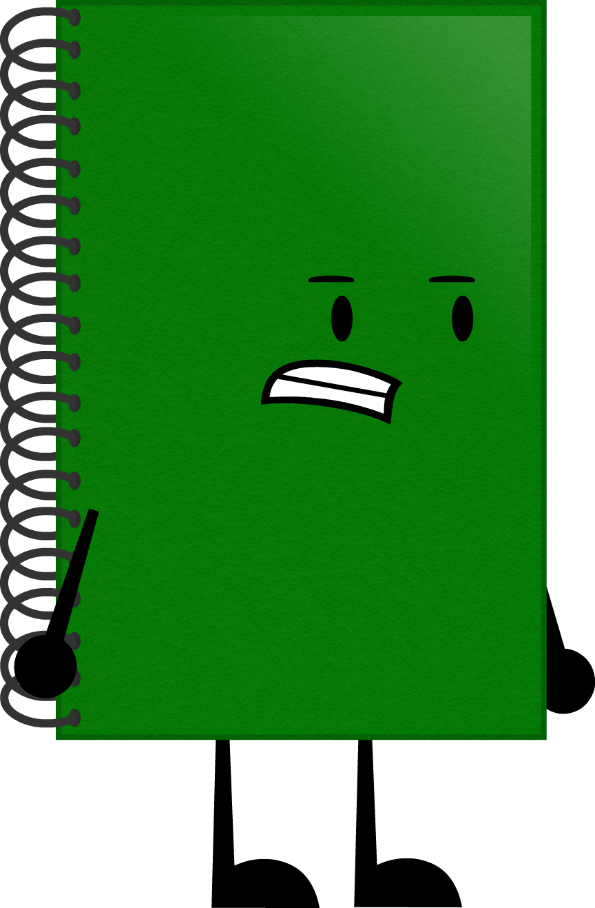 Notebook Clipart Old Notebook - Notebook From Object Lockdown - Png Download (864x1317), Png Download