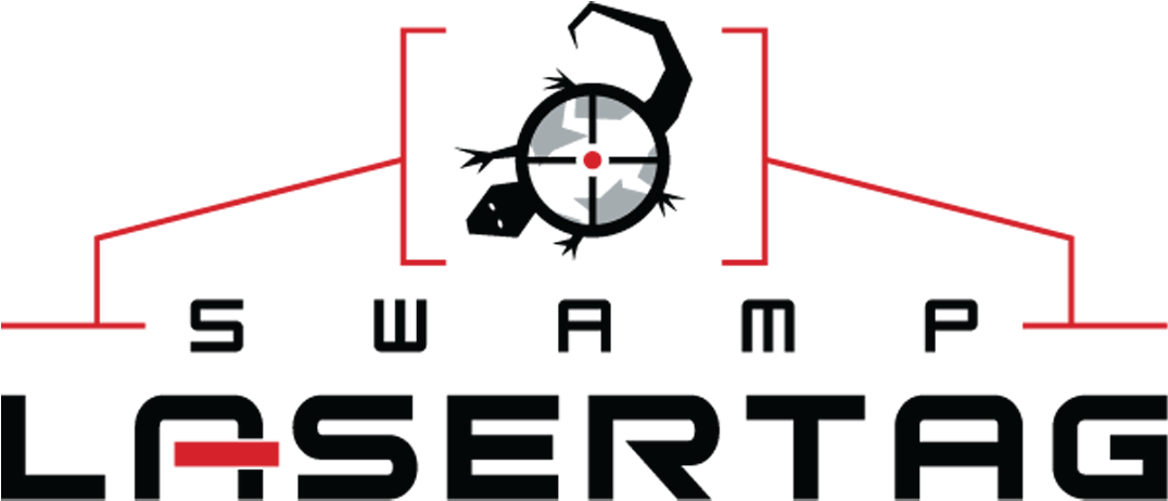 Camp Swamp Lasertag - Laser Tag Clipart (1249x545), Png Download