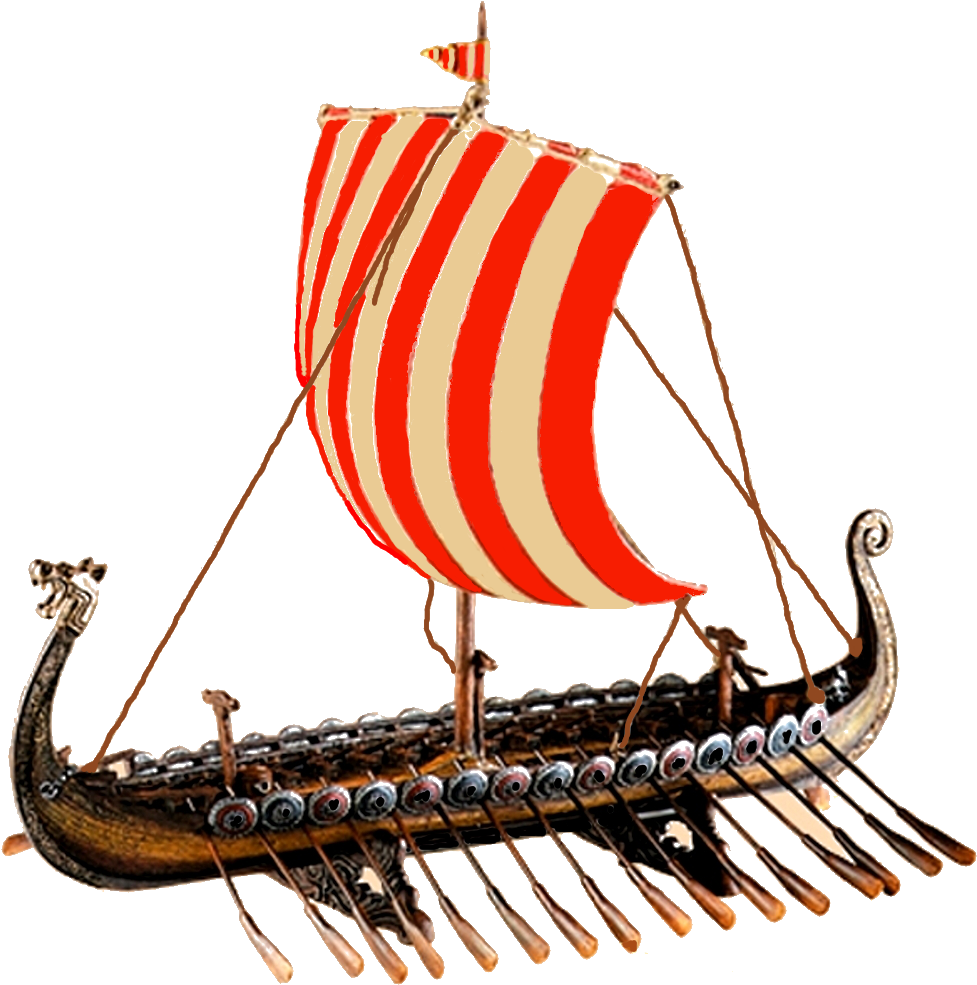 Vikings Ship Png Clipart (1111x1004), Png Download