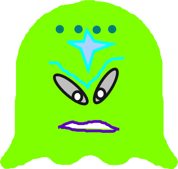 Alien Clipart (600x568), Png Download
