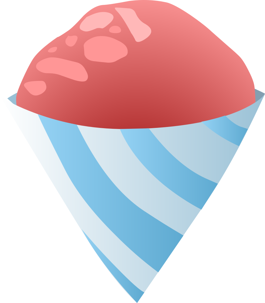 Clip Art Details - Sno Cones Clipart - Png Download (873x1000), Png Download