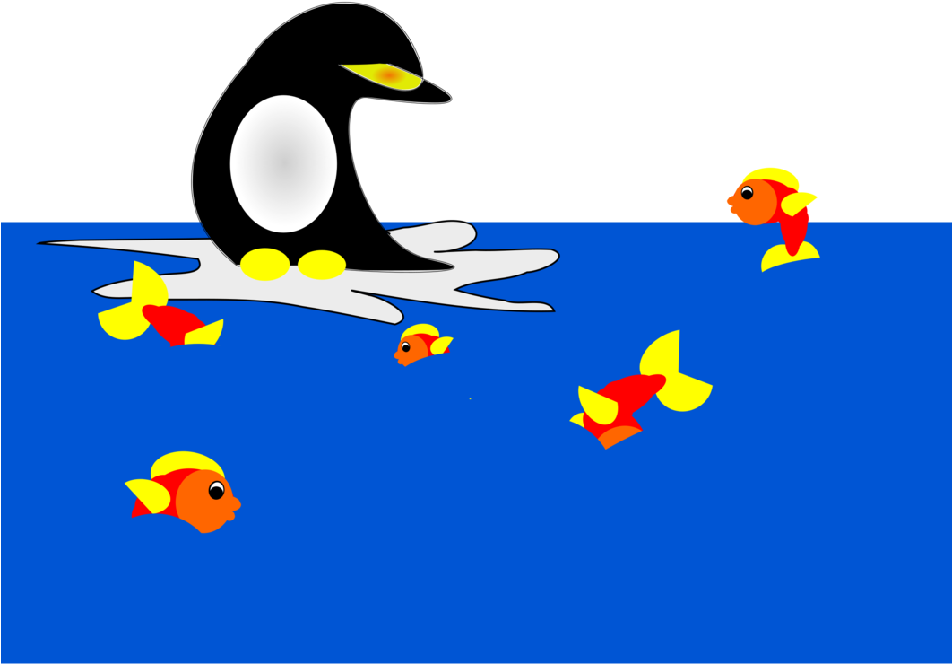 Ducks, Geese And Swans Penguin Water Bird - Water Bird Clipart (1061x750), Png Download