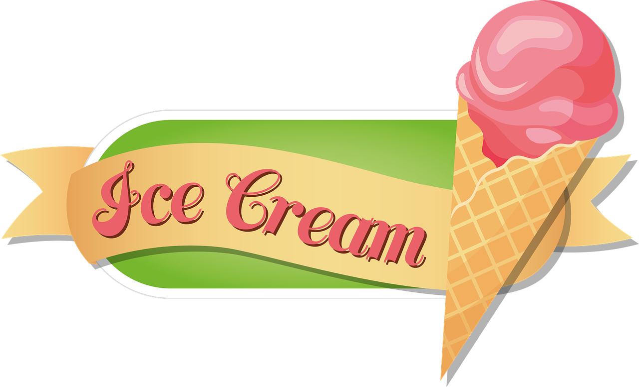 Rah Hosted Their First Event Of The Year, An Ice Cream - Ice Cream Sign Clip Art - Png Download (1280x777), Png Download