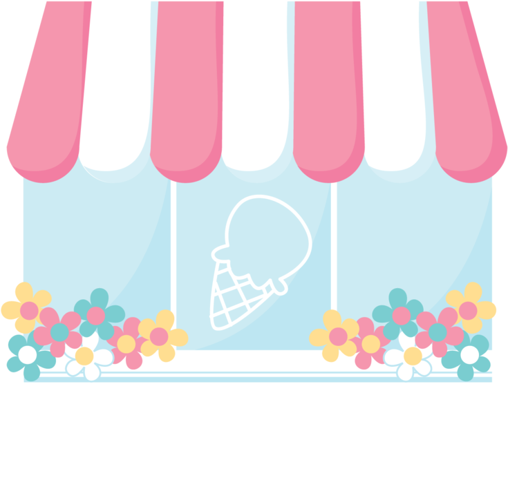 Zwd Ice Cream - Patisserie Minus Png Clipart (900x758), Png Download