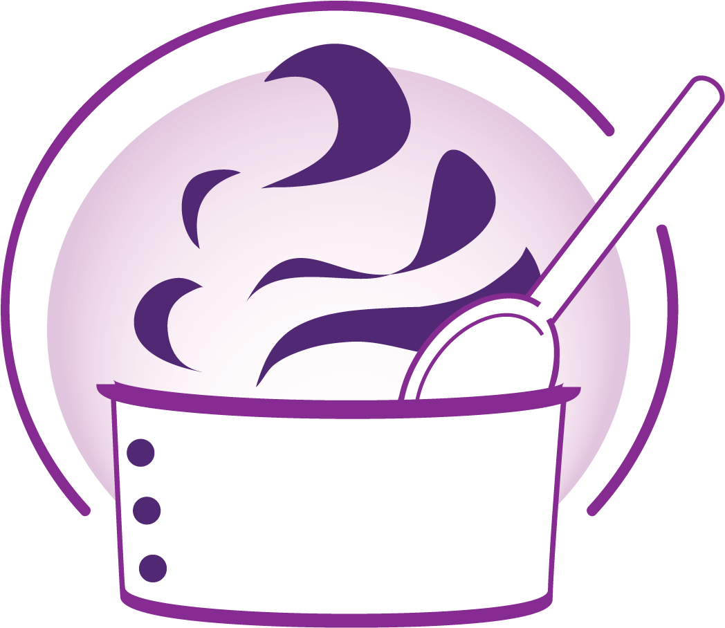 Jc Frozen Yogurt Cup Clipart (1201x1201), Png Download
