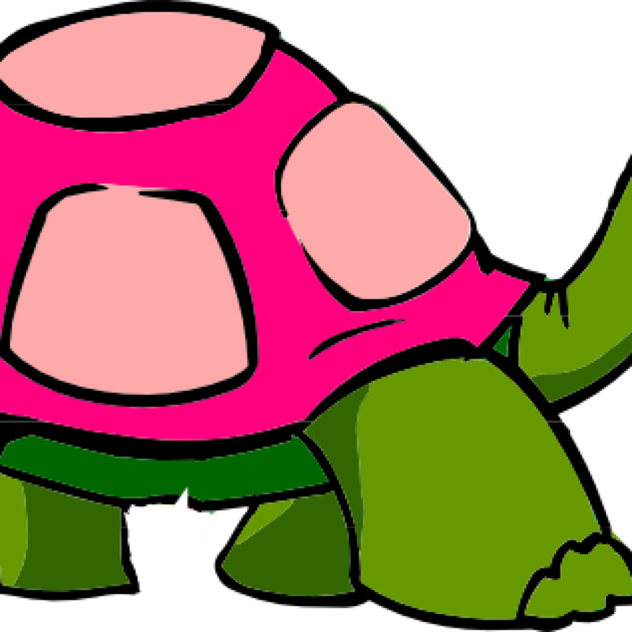 Tortoise No Background Clipart Turtle Reptile Clip - Purple Turtle Clip Art - Png Download (900x900), Png Download