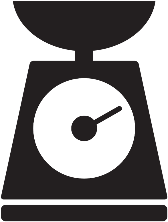 Photo - Weight Scale Vector Png Clipart (1095x800), Png Download