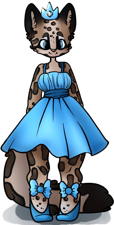 Princess Dress Clipart (450x770), Png Download