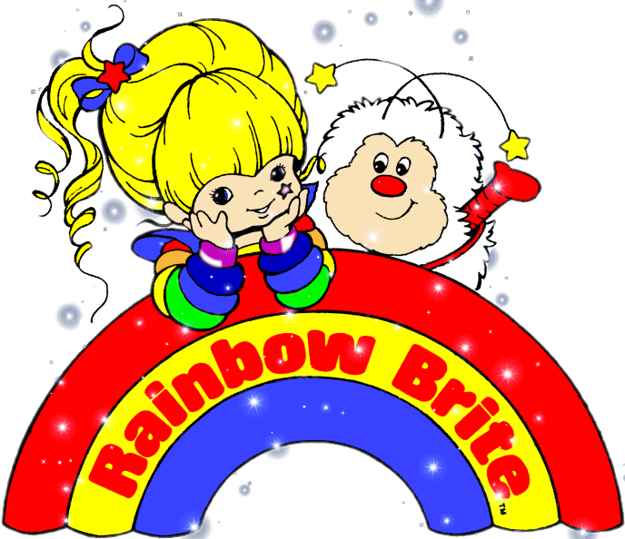 Rainbow Sticker Clipart (688x594), Png Download