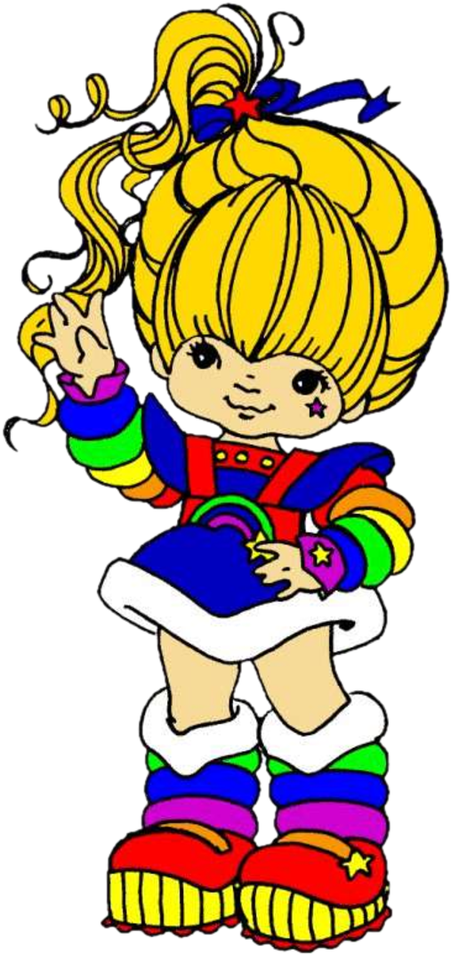 Rainbow Brite Clipart (800x1100), Png Download