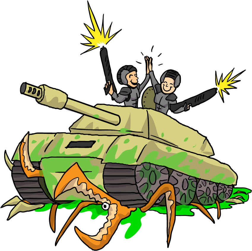 Starship Bloopers - “ Clipart (863x853), Png Download