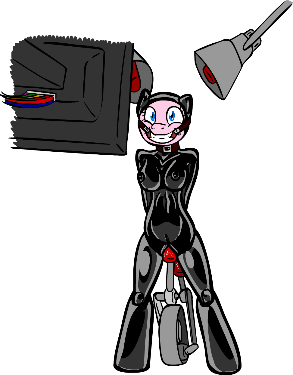 Shennanigma, Bdsm, Bondage, Brainwashing, Breasts, Clipart (973x1246), Png Download