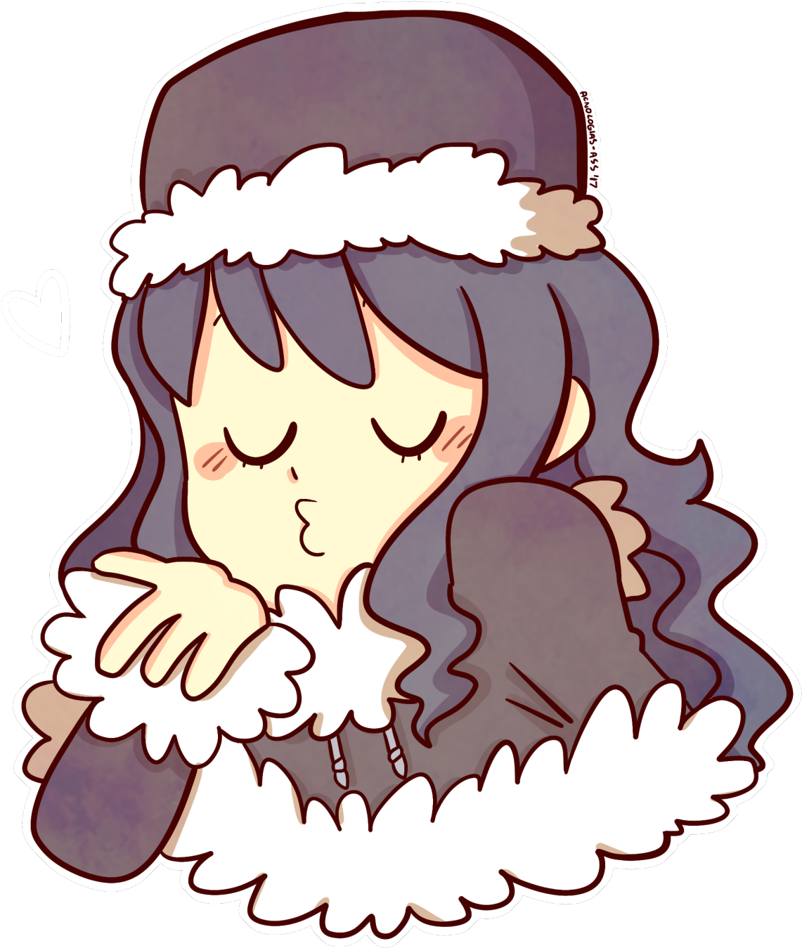 Juvia Blowing Gray A Kiss~♡♡♡ Clipart (1280x1646), Png Download