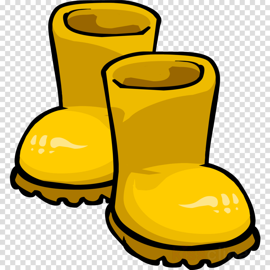 Raincoat Clipart Slipper Shoe Clip Art - Png Download (900x900), Png Download