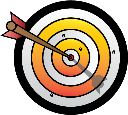 Archery Clipart Precision - Png Download (612x553), Png Download