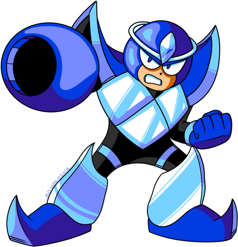 Mega Man Mythril Clipart (785x817), Png Download