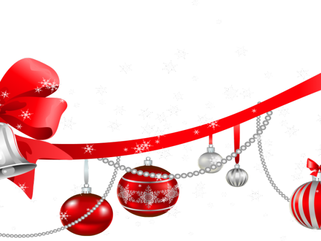 Christmas Ornaments Clipart Christmas Lunch - Png Download (640x480), Png Download