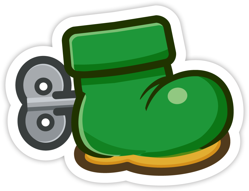 Goomba's Shoe Clipart (778x599), Png Download
