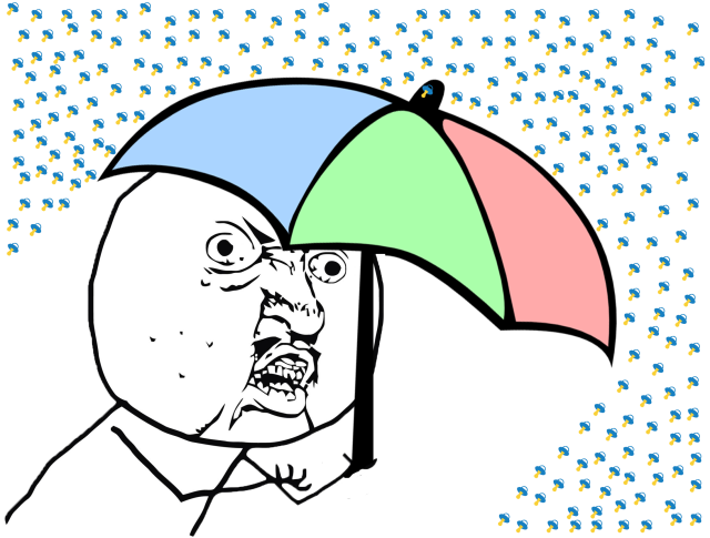 Join Dummy And Let It Rain Dummies Clipart (640x485), Png Download