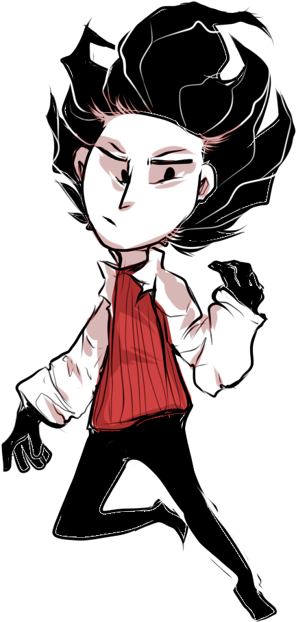 Don't Starve - Wilson Clipart (503x945), Png Download