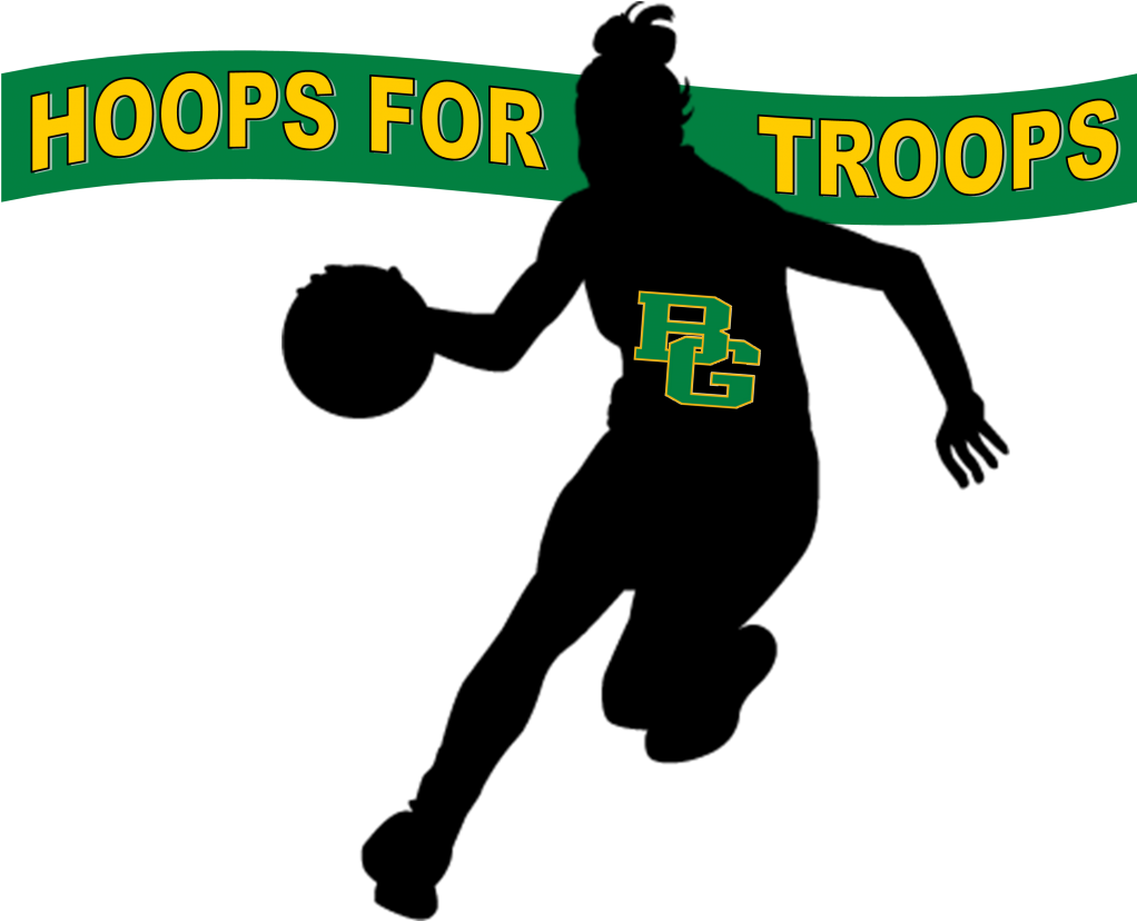 Hoops For Troops Doubleheader Clipart (1021x834), Png Download