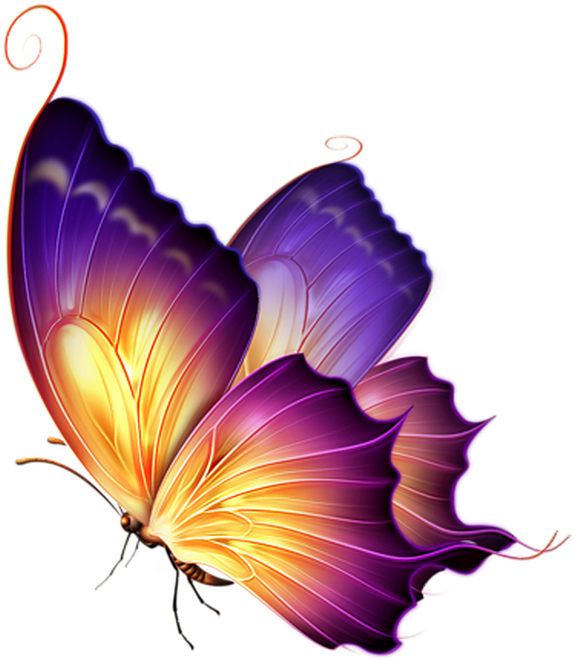 74 Very Beautiful Butterfly Tattoo Designs That You'll Clipart (680x768), Png Download