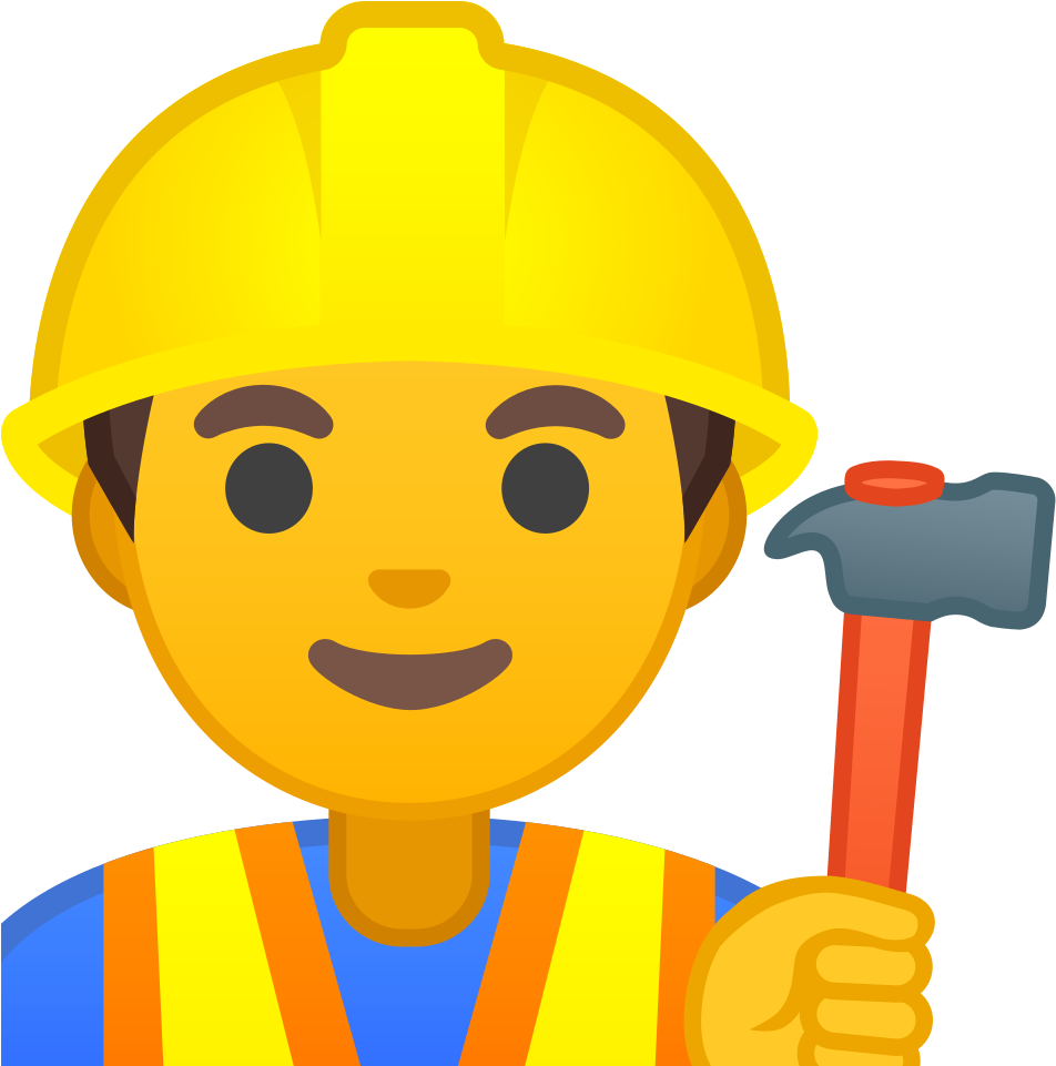 Clipart Man Hard Hat - Png Download (1024x1024), Png Download