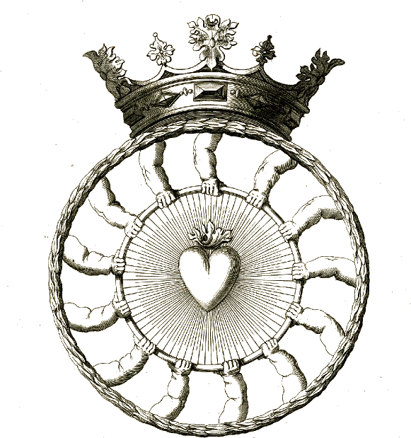 Hearaldic Vintage Illustration Clipart (582x626), Png Download