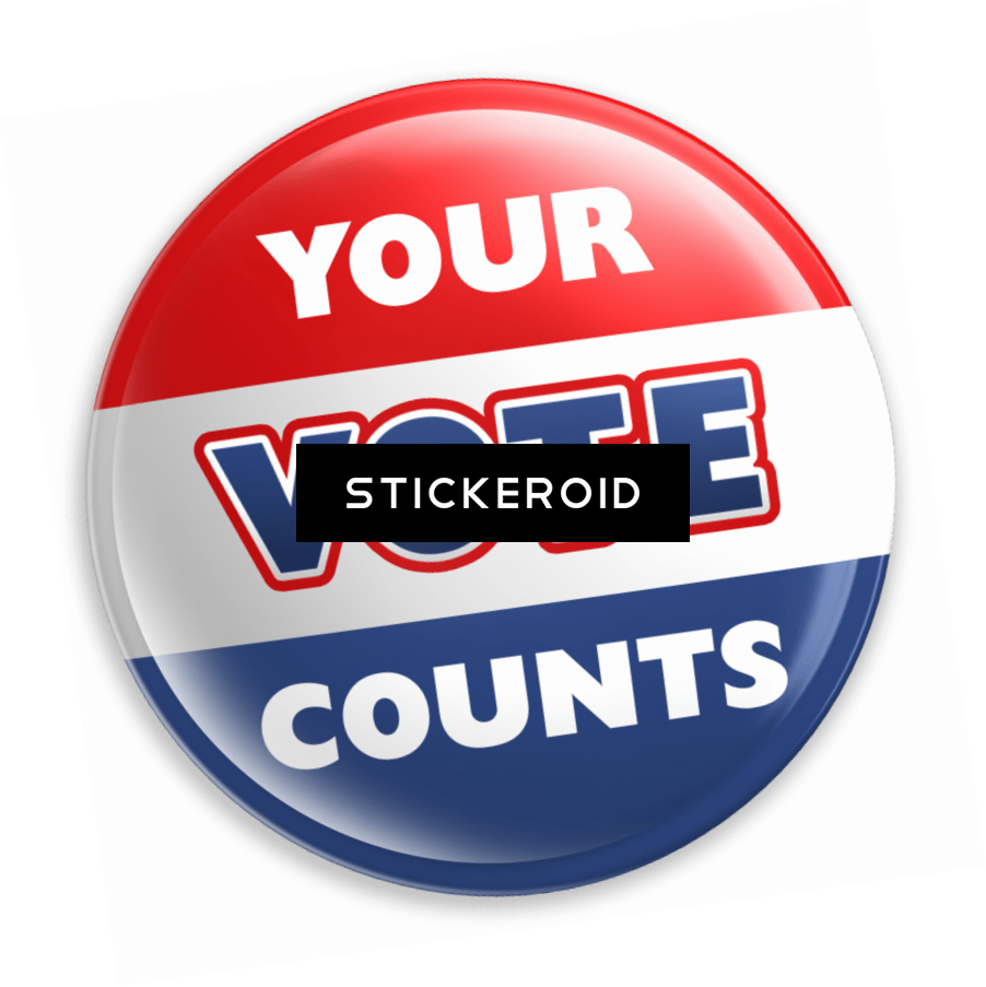 Your Vote Counts Clipart (902x903), Png Download