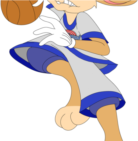 Basketball Clipart Bugs Bunny - Png Download (640x480), Png Download